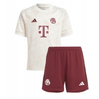 Bayern Munich Matthijs de Ligt #4 Tredjedraktsett Barn 2023-24 Kortermet (+ Korte bukser)